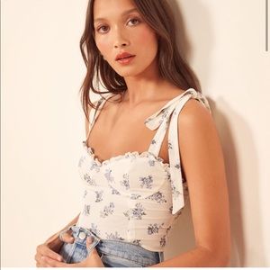 Reformation Blanca Top
